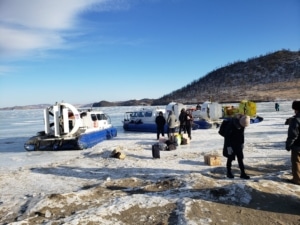 Irkutsk Study Abroad hovercraft