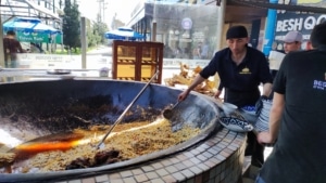 Uzbekistan food plov