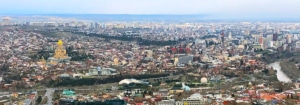 Featured Tbilisi skyline